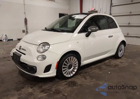 2018 Fiat 500 Lounge из США, поврежденный, VIN 3C3CFFCH7JT524352